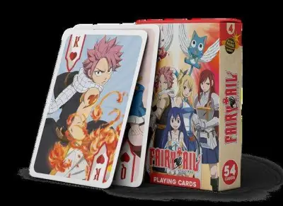 Figurine Fairy Tail mangacards playing cards